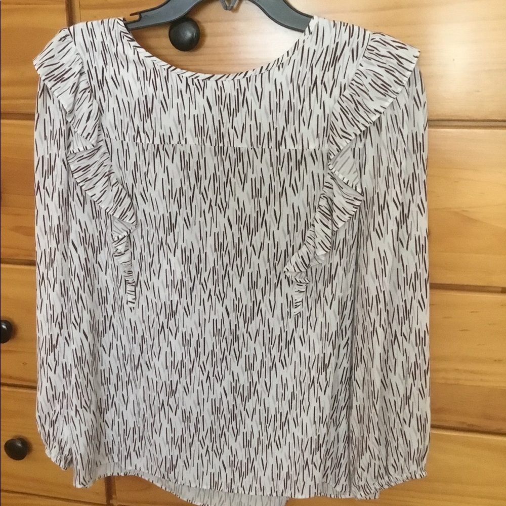Loft, long sleeve blouse - Picture 1 of 2